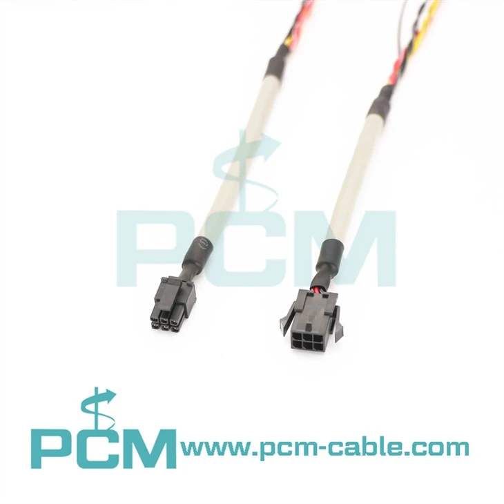 6 Micro-Fit áramkör 3.{3}} Tápkábel szerelvény LED-lámpákhoz