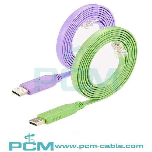 Rollover USB-kábel RJ45-höz a Cisco számára