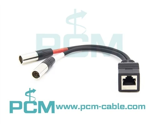 RJ45 aljzat TA3M kábellel