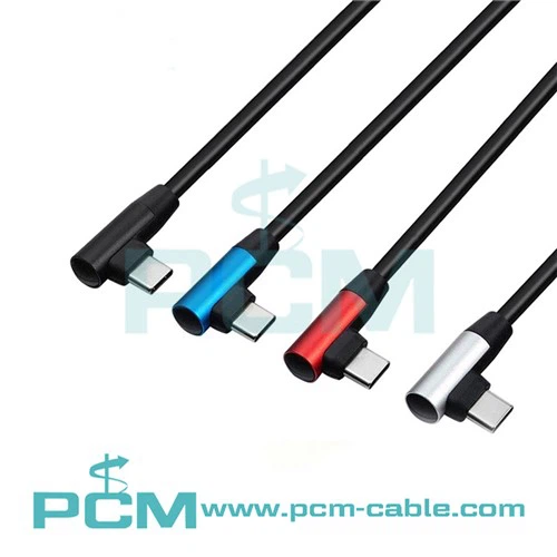 USB-C 3.1 GEN2 derékszögű C típusú kábel