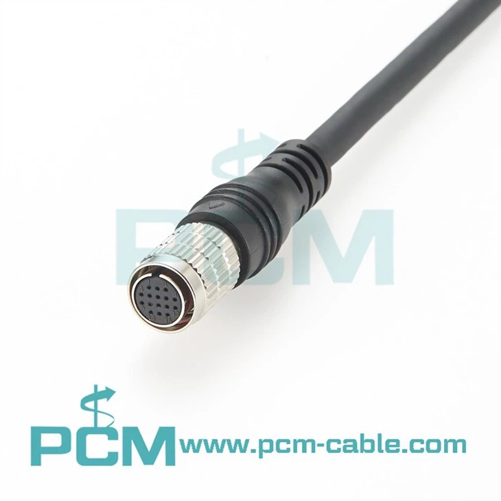 HR25-9TP-16S Custom Cable Assembly High-Density, Durable Connection for Broadcast Equipment