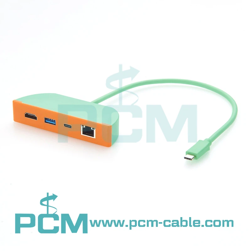 Industrial USB-C Panel Mount Docking Station with HDMI and Gigabit Ethernet Industrial USB-C Panel Mount Docking Station with HDMI and Gigabit Ethernet