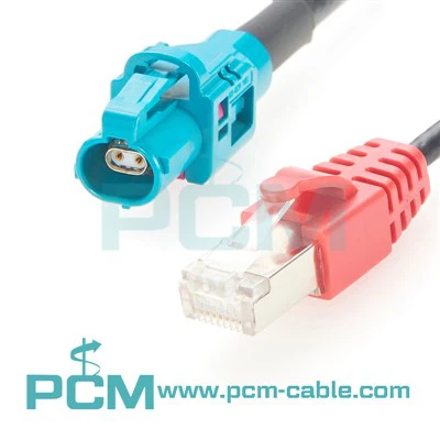 Autóipari Ethernet kábel H-MTD-RJ45 adapter