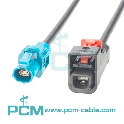 Autóipari Ethernet kábel netbridge a H-MTD autóhuzalkékhez