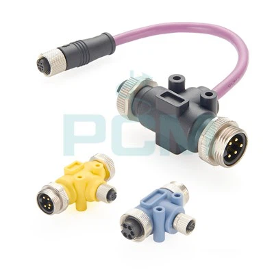 DeviceNet Adapter T-csatlakozó 7/8"-os M12-hez